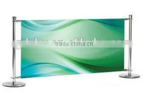 Metal Wind Barrier With Advertising Banner thumbnail-4