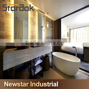 Star.aok European Style Single Handle Waterfall Bathroom Faucet thumbnail-3