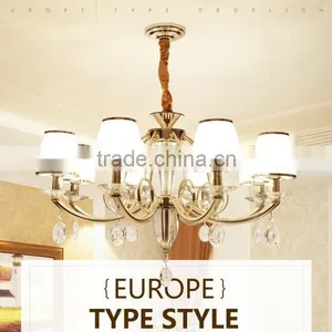 M961 Momoda Decorations Luxury Simple Crystal Modern Living Room Bedroom Lighting Chandelier Pendant Lamp thumbnail-1