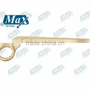 Non Sparking Single Ring Bent Wrench (Spanner) 10 mm thumbnail-1
