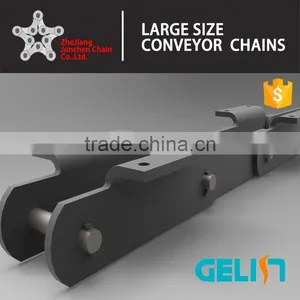 LBW OEM Manufacturing Large Size Cranked Link Chain Nonstandard Conveyor Chain thumbnail-2