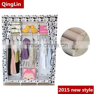 Oxford Fabric Collapsible Metal School Lockers Modren Bedroom Sets thumbnail-3