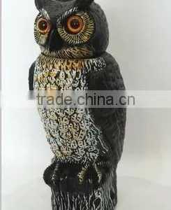 Bird Scarer Rotating Head Wind Action Owl thumbnail-6
