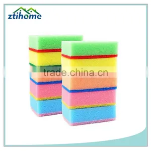 Super Thick Strong and Durable Colorful Scouring Cleaning Sponge thumbnail-3