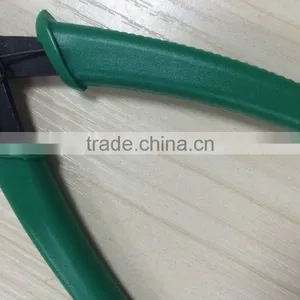 BERRYLION Tool Mini Type 5'' Wire Flush Cutting Pliers With Plastic Handle thumbnail-4