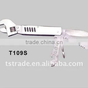 Mini Car Tools Multi Wrench/wrench/Multi Tool Promotion Gift Function Tool T109S thumbnail-1