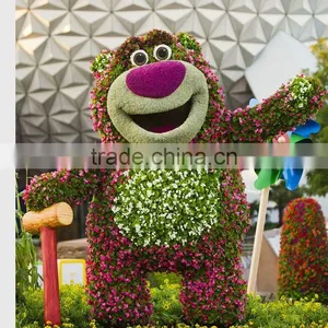Newest Design Outdoor Garden Artificial Topiary Animal Shape Plants for Sale thumbnail-1