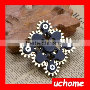 UCHOME Hand Spinner Nine Gear Teeth Fidget Spinner Linkage Metal EDC Torqbar Toy Adult thumbnail-1