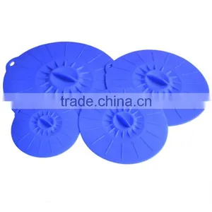 LFGB Approved Custom Logo Silicone Glass Lid for Cooking Tools thumbnail-2