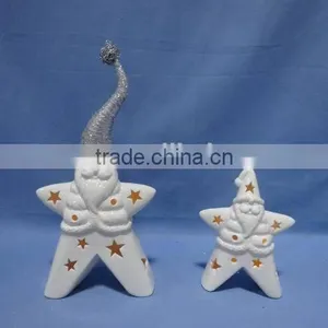 Christmas Decoration Porcelain With Iron Ornaments Gifts thumbnail-4