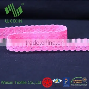 Beautiful Flower Designed Picot Elastic Tape for Garment Used thumbnail-4