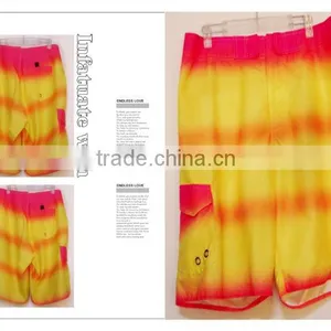2012 Fashion New Style Colorful Mens Poly Beach Short thumbnail-1