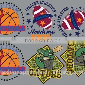 2016 Hot Sell Custom Plastisol Offset Heat Transfer Logo/Sticker thumbnail-1