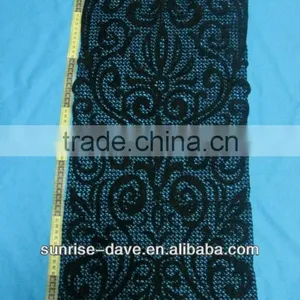 Black Cotton Crochet Lace Fabric for Clothes Pattern Design thumbnail-1