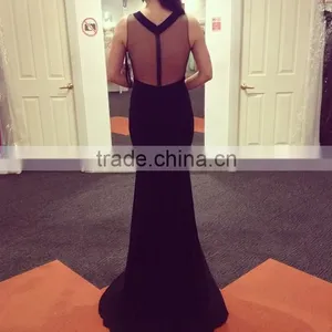 2016 Ladies Long Evening Party Wear Gown Dress Apparel thumbnail-2