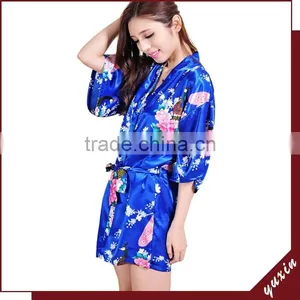 Night Gowns and Robes Woman Sleepwear / Kimono Bathrobe KS0009 thumbnail-1