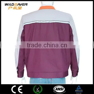 Hi Vis Safety Workwear Bomber Jacket thumbnail-4