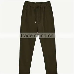 2017 OEM Wholesale 100% Cotton Comfortable Pants Women Sport Jogger Trousers thumbnail-6