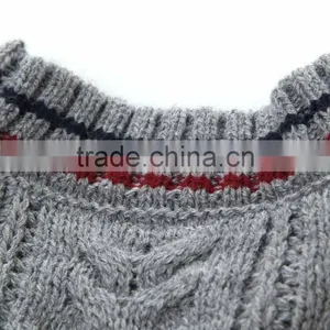 2017 Fashion Knitted Sweater Cardigan Cotton Sweater for Boys thumbnail-3
