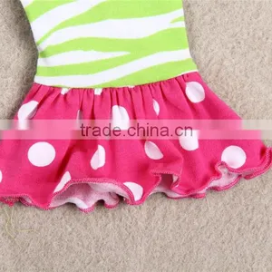 Wholesale New Arrival Christmas Baby Girls Ruffle Boutique Outfit thumbnail-6
