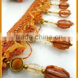 Factory Store High Quality Classic Braid Beaded With Fringe thumbnail-2