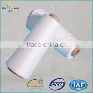 20s/6 20s/9 Raw White Paper Cone 100% Virgin Polyester Spun Yarn thumbnail-1