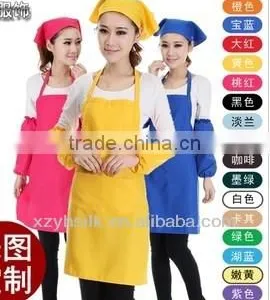 Cotton and Polyester Apron-2016 New Style,thick Apron Many Colours Apron thumbnail-1