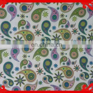 2014-2015 Latest Italy Design Pattern Poplin COTTON Paisley PRINTED FABRICS thumbnail-3