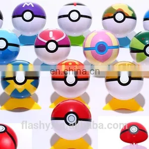 Wholesale Hot Sale Pikachu Ball Plastic Capsules for Pokemons 2017 thumbnail-2