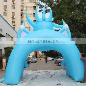 Inflatable Dragon Tunnel Inflatable Football Mascot for Sports Event thumbnail-3
