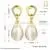 Latest Hanging Clip on Earrings Women Jewelry thumbnail-6