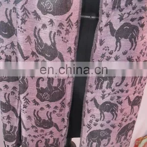 Indian Handmade Girls Shawl Designer Kashmiri Pashmina Scarf Wrap Girls Hijab Neck Wrap Women Scarves Wholesale Cashmiri Stole thumbnail-3