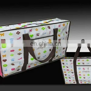 Reusable Foldable Tote Bag Grocery Shopping Tote Travel Bag thumbnail-1