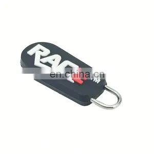 Wholesale Bulk Custom Rubber Zipper Pull for Sport Clothing,rubber Zipper Puller for Sport Shoes,puller Zipper thumbnail-1