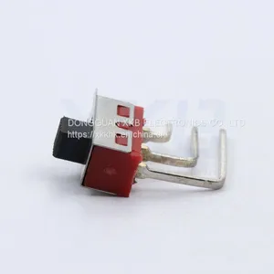 12.7*6.6mm SS-12D28 Handle Height 4mm High Current Side Plug Slide Switch thumbnail-4