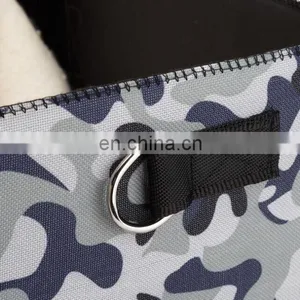 Customized LOGO Pet Car Bed Portable Dog Car Mat Warm Lamb Wool Travel Pet Car Carrier Bag thumbnail-6