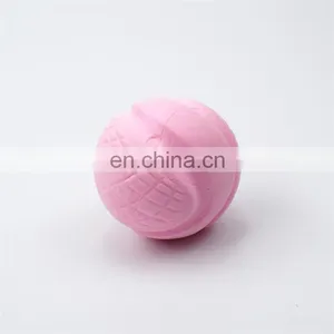 Teeth Cleaning Foam Tennis Puppy Dog Tpr Toy Ball Tpr Pet Toy thumbnail-4