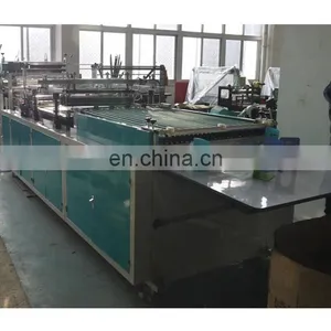 Triangle Special-shaped Plastic BOPP Fresh Flower Bag Making Machine With Hole Puncher With Bottom Sealing Bars With Perforating thumbnail-2
