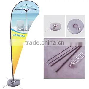 Cheap Beach Banner With Cross Steel Stands and Water Bag thumbnail-1