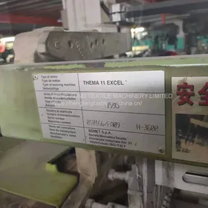 Somet Thema Excel 360cm Rapier Looms Year 1995 Staubli 2612 Dobby Weaving Machine Shirting thumbnail-2