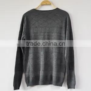 Spring Men Women Sweater Cashmere Long Sleeve Cable Pullover thumbnail-2