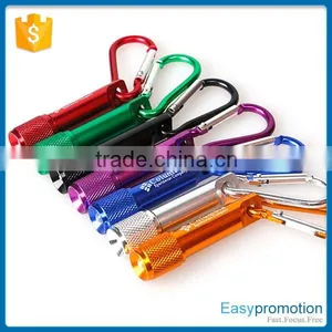New Style Key Chian Climbing Hook,aluminum Alloy Carabiner Led thumbnail-1