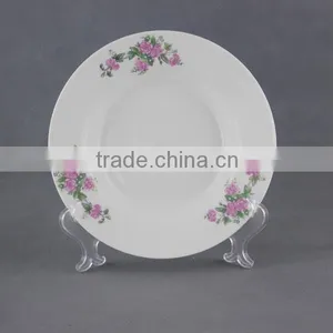 Wholesale Bone China Dinner Plates, Fine New Bone China Plate, Ceramic Soup Plate thumbnail-1