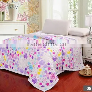 Cheap Purple Red Dot Reactive Print Sleeping Summer Quilt thumbnail-1