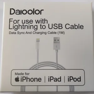 OEM Foxconn Cable Mfi Usb to Lightning Cable Original for Iphone 12 thumbnail-4