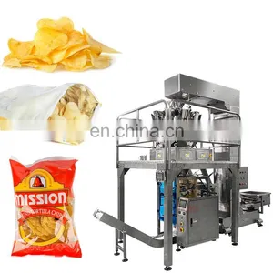 Automatic Weighing System Small Chips Packaging Machine Price Potato Chips Packing Machine Plantain Chips Packing Machine thumbnail-1