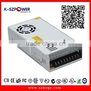 2015 K-64 350w Series Ygy Power ac dc Metal Housing Single Outptu 12v 30a Switching Industrial Power Supply With CE UL GS thumbnail-1