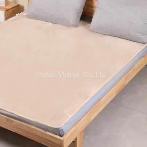 Thick Soft Flannel Heated Plush Warm Winter Throw Electric Blanket 110V For Home thumbnail-2