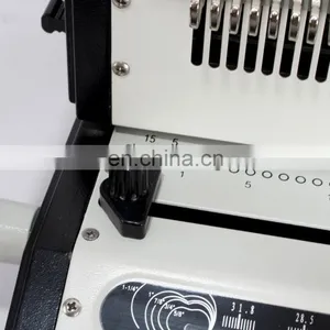 Best Selling Multi-functional 2 IN 1 Spiral Coil and Wire Binder Binding Machine SBM-SW2500A thumbnail-4