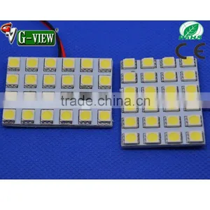 Ultra Bright Doom 24SMD 5050 Led Panel Light Bulb for Cars thumbnail-4